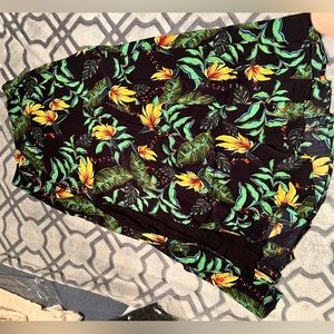 Olivaceous BNWT Floral Skirt